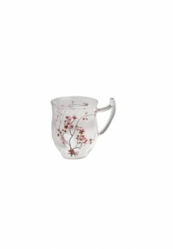 Tea Logic Becher Cherry Blossom 0,35l Weiß, Rosa
