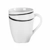 MÄSER Kaffeebecher 350ml, Porzellan OSLO Weiß