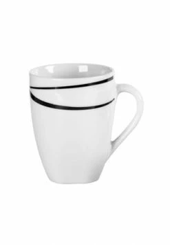 Deutschland karaffen-kruege Verkäufe 2022 29 MÄSER Kaffeebecher 350ml, Porzellan OSLO Weiß