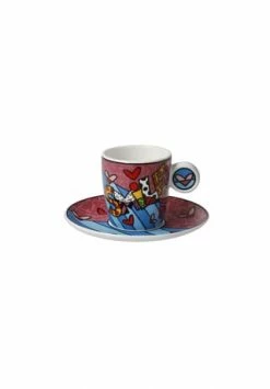 Goebel Espressotasse Romero Britto - Smile Bunt
