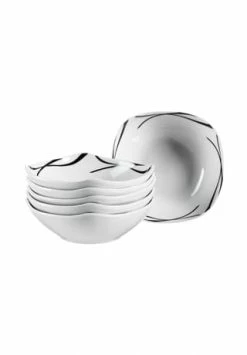 MÄSER Müslischalen 14 Cm, Porzellan OSLO Weiß