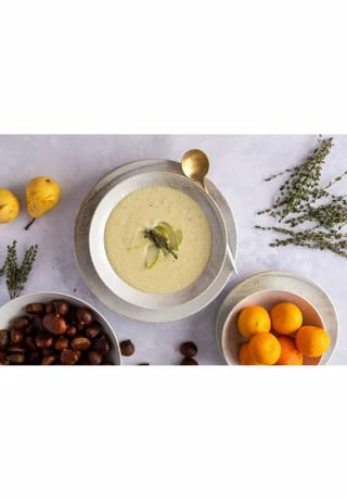 MÄSER Salatschüssel-Set, Steinzeug Ossia Weiß/ Beige 7 MÄSER Salatschüssel-Set, Steinzeug Ossia Weiß/ Beige – Bild 5