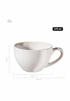 MÄSER Tassen-Set, Steinzeug FROZEN Weiß -Deutschland karaffen-kruege Verkäufe 2022 unnamed file 1087