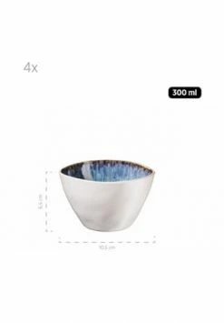 MÄSER Salatschüssel-Set, Steinzeug FROZEN Blau -Deutschland karaffen-kruege Verkäufe 2022 unnamed file 1110