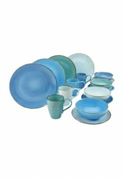 CreaTable Kombiservice "Nature Collection", Aus Steinzeug, 16-teilig