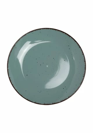 ARTE VIVA® Tellerset "Naturlook", 2-teilig, Türkis 3 ARTE VIVA® Tellerset "Naturlook", 2-teilig, Türkis