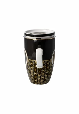 Goebel Teetasse Mit Deckel Und Sieb Yin Yang Schwarz Bunt 5 Goebel Teetasse Mit Deckel Und Sieb Yin Yang Schwarz Bunt – Bild 3