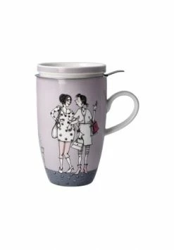 Goebel Teetasse Mit Deckel Und Sieb Barbara Freundlieb - Ziemlich Beste Freundinnen Bunt -Deutschland karaffen-kruege Verkäufe 2022 unnamed file 160