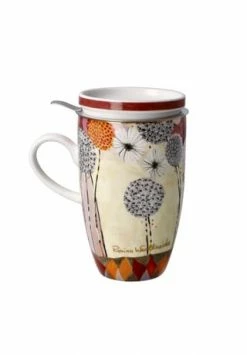 Goebel Teetasse Mit Deckel Und Sieb Rosina Wachtmeister - Soffioni Bunt -Deutschland karaffen-kruege Verkäufe 2022 unnamed file 194