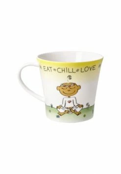 Goebel Coffee-/Tea Mug Der Kleine Yogi - "Eat Chill Love" Bunt -Deutschland karaffen-kruege Verkäufe 2022 unnamed file 310
