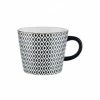 BUTLERS® ORNAMENTS Tasse 350ml Schwarz-Weiß -Deutschland karaffen-kruege Verkäufe 2022 unnamed file 341