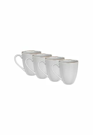 BUTLERS® FINCA 4x Tasse 300ml Grau 3 BUTLERS® FINCA 4x Tasse 300ml Grau