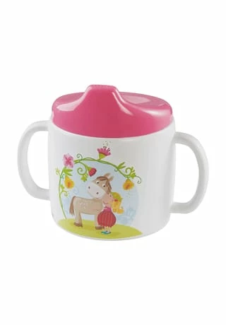 HABA Trinklerntasse "Vicki&Pirli", Henkel WEIẞ/ ROSA 3 HABA Trinklerntasse "Vicki&Pirli", Henkel WEIẞ/ ROSA