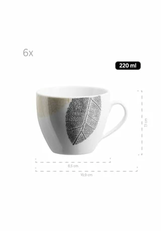 MÄSER Kombiservice, Porzellan Jona 4 MÄSER Kombiservice, Porzellan Jona – Bild 2