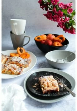 MÄSER Tellerset, Keramik GLENDALE Schwarz/ Weiß/ Grau -Deutschland karaffen-kruege Verkäufe 2022 unnamed file 644