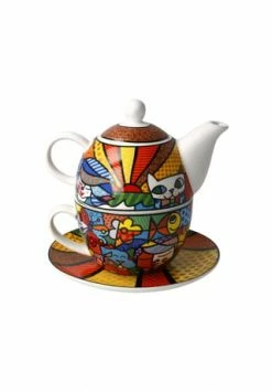 Goebel Tea For One Romero Britto - Garden -Deutschland karaffen-kruege Verkäufe 2022 unnamed file 748