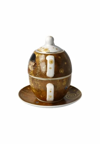 Goebel Tea For One Gustav Klimt - Der Kuss 5 Goebel Tea For One Gustav Klimt - Der Kuss – Bild 3
