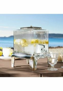 LOBERON Getränkespender Osric Klar/silber -Deutschland karaffen-kruege Verkäufe 2022 unnamed file 829