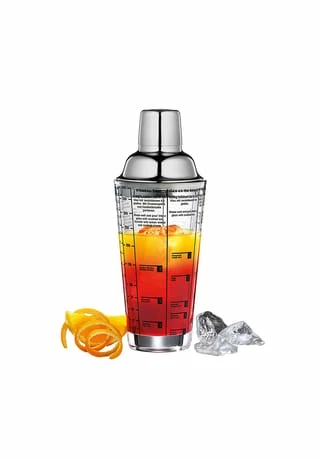 Cilio Cocktailshaker, 400 Ml 4 Cilio Cocktailshaker, 400 Ml – Bild 2