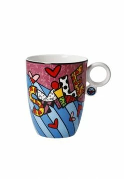 Goebel Künstlertasse Romero Britto - Smile Bunt