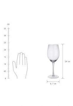 BUTLERS® MODERN TIMES Rotweinglas Mit Rillen 550ml -Deutschland karaffen-kruege Verkäufe 2022 unnamed file 938