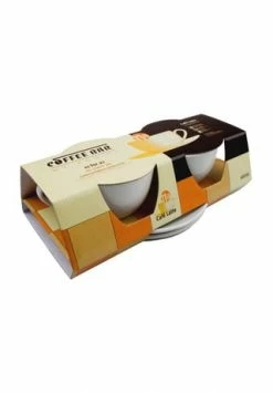 KÖNITZ Tassen-Set "Coffee Bar", Porzellan, 450 Ml WEISS