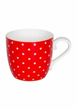 KÖNITZ Henkelbecher "Little Dots", 425 Ml ROT